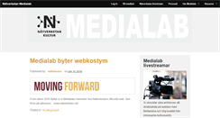 Desktop Screenshot of medialabswest.se